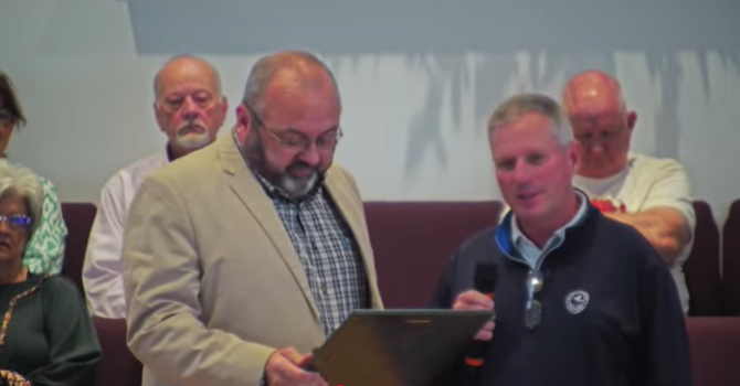 Heflin Baptist Church Celebrates 40 Years of Ministry for Pastor Brent Thompson image