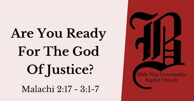 Are You Ready For The God Of Justice?