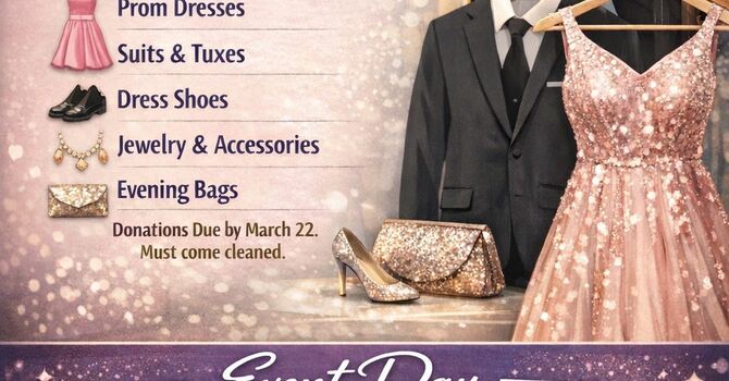 Prom Attire Pick Up