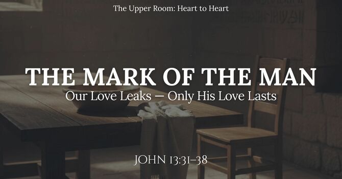 The Mark of a Disciple image