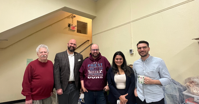 City councillors and MPP at Paul's Place image