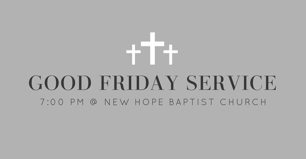 Good Friday Service
