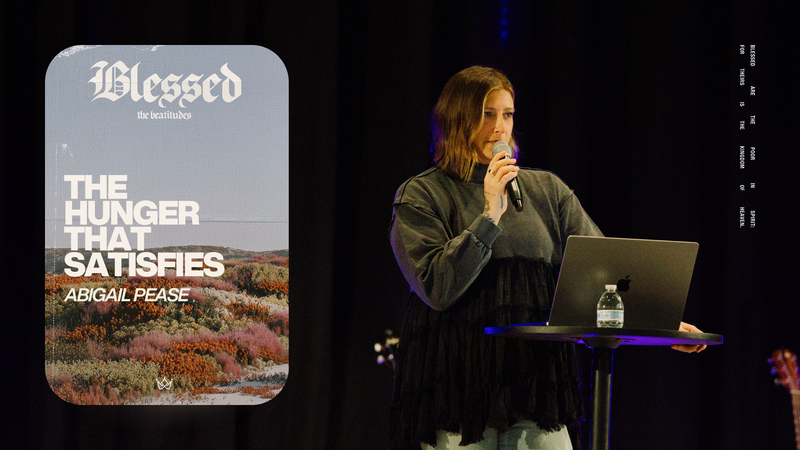 THE HUNGER THAT SATISFIES