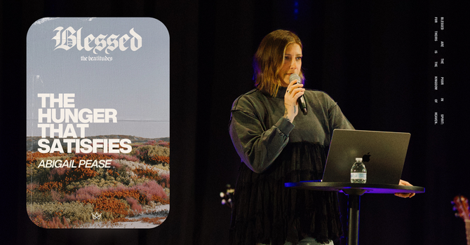 THE HUNGER THAT SATISFIES