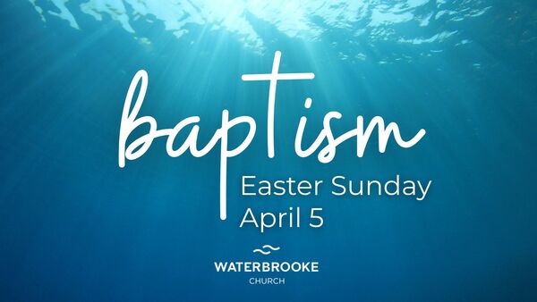 Easter Sunday Baptisms