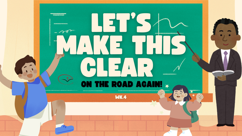 Let's Make This Thing Clear