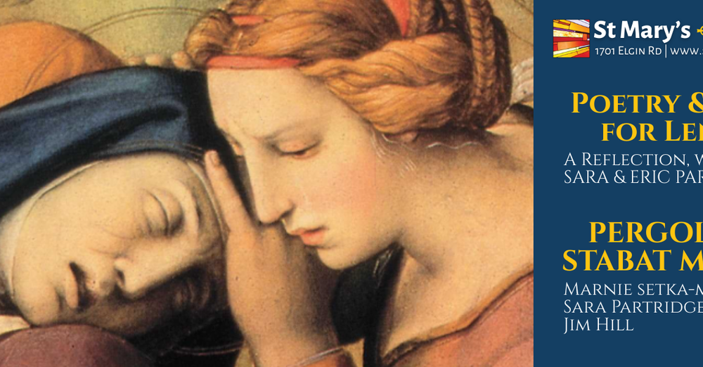 Music, Poetry and Art for Passiontide