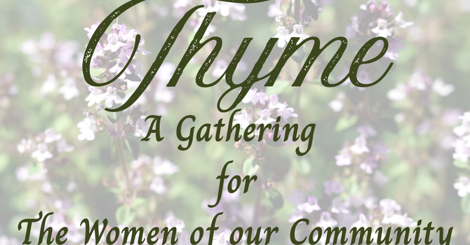 Thyme - Alzheimer's Society Presentation