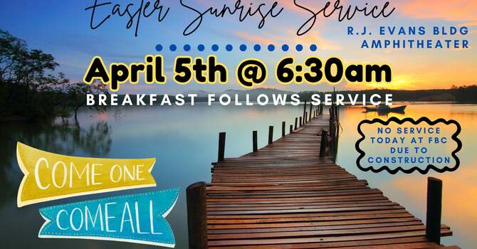 Easter Sunrise Service
