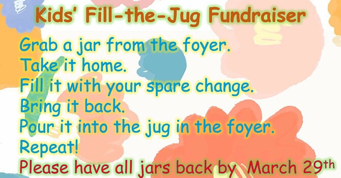 Kids' Fill-A-Jar Fundraiser