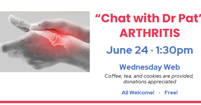 Wednesday Web - Chat with Dr Pat