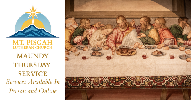 Maundy Thursday Service