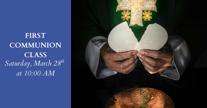 First Communion Class