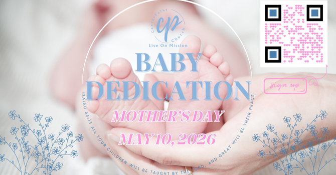 Mother’s Day Baby Dedication 2026