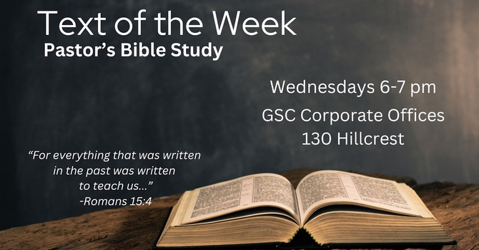 Text of the Week
