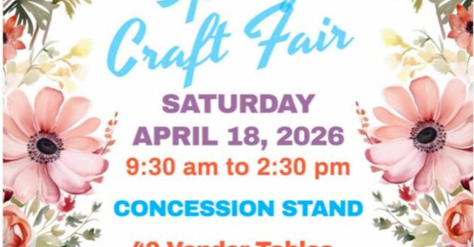 SPRING CRAFT FAIR 
