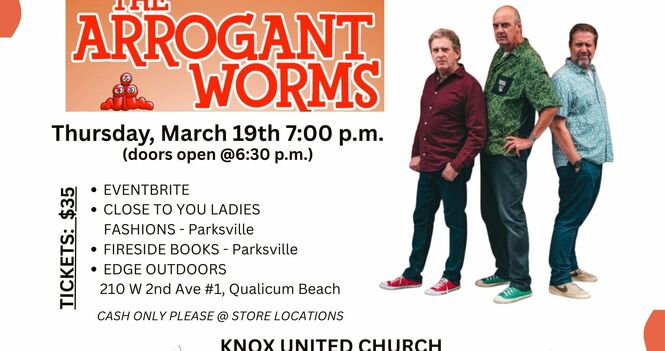 Knox presents...The Arrogant Worms (S,L,Rms 5/6)