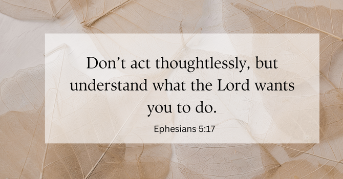 Stop and Consider This!