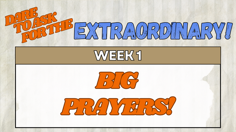 Big Prayers!