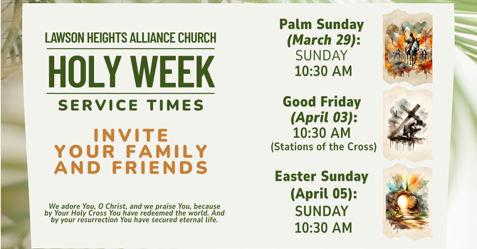 Holy Week