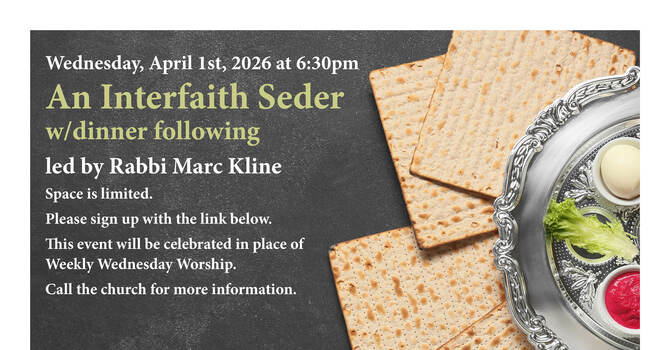 Interfaith Seder and Dinner