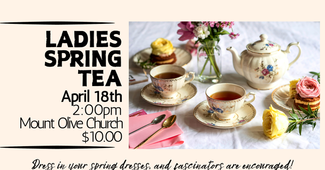 Ladies Spring Tea