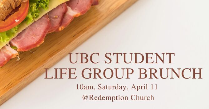 UBC Student Life Group Brunch