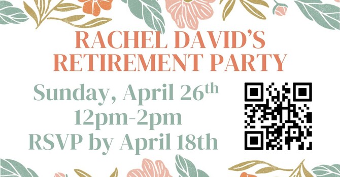 Rachel David's Retirement Celebration