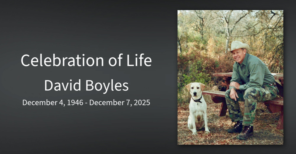 David Boyle's Celebration of Life