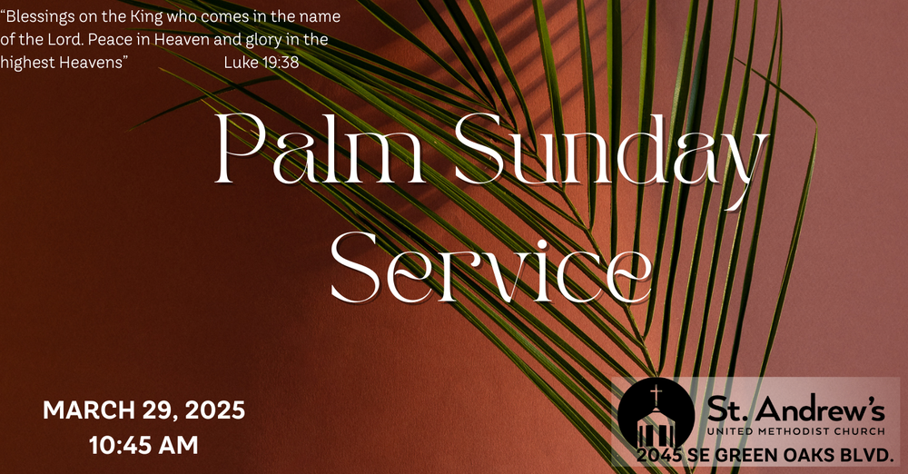 Palm Sunday Service