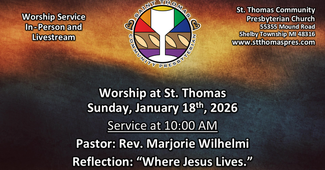 "Where Jesus Lives."