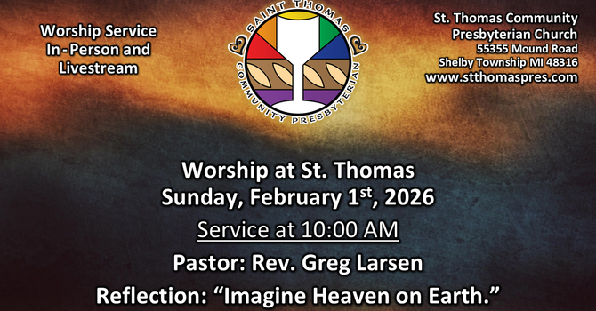 "Imagine Heaven on Earth."