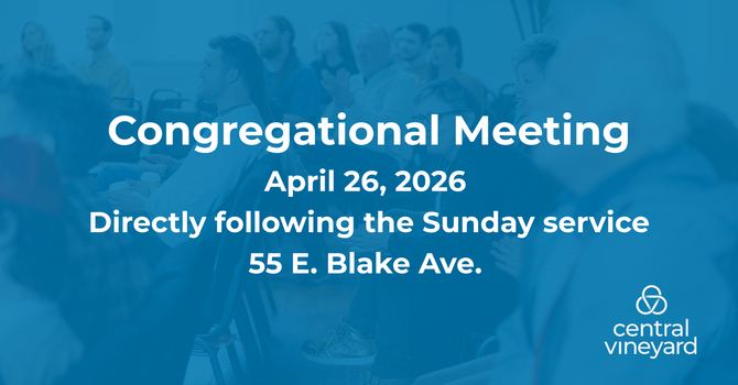 Spring Congregational Meeting