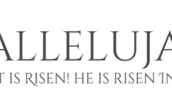 Easter Services Across the Diocese