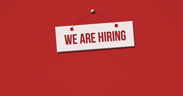 We're Hiring