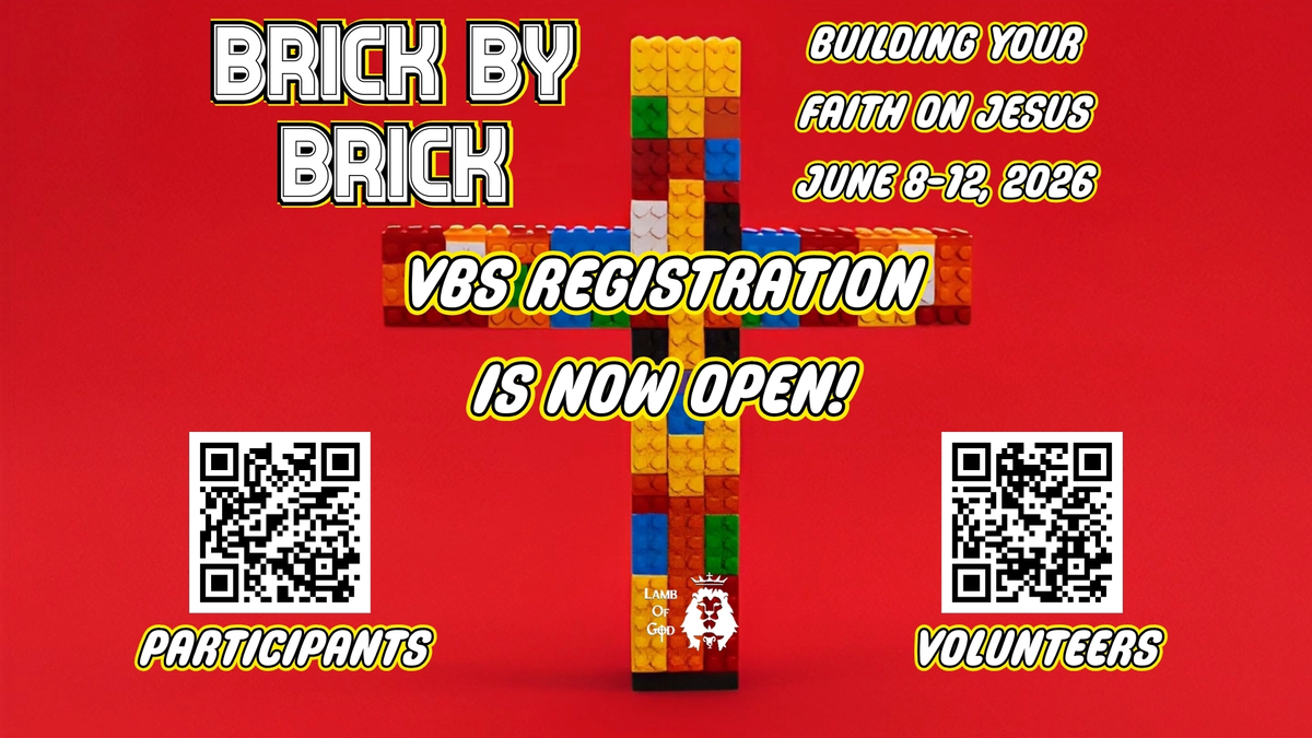 VBS 2026 - Brick by Brick