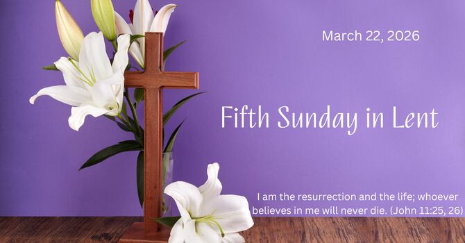 Fifth Sunday in Lent image