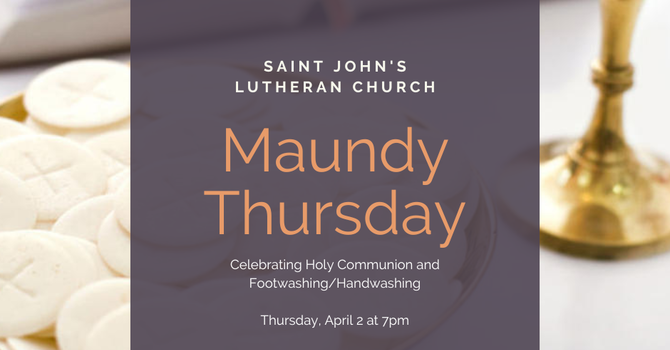Maundy Thursday Worship