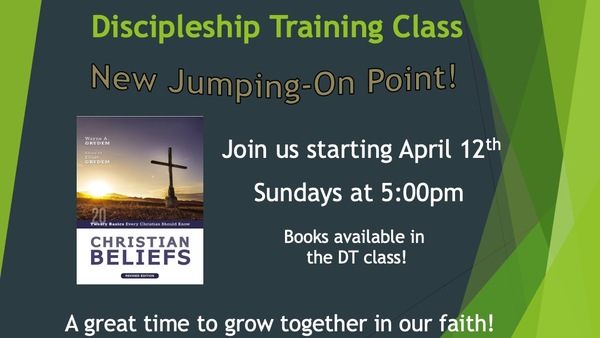 Discipleship Training