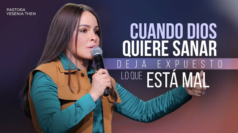 Cuando Dios quiere sanar, deja expuesto lo que está mal