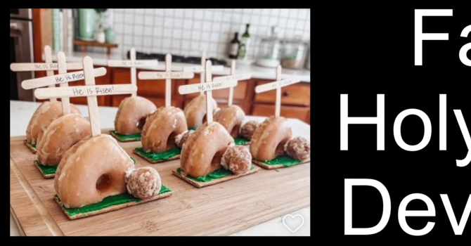 Family Holy Week Devotional 