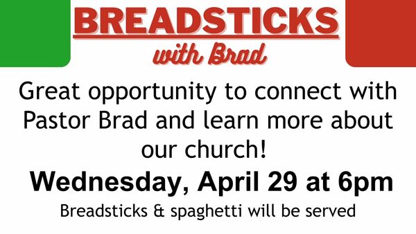 Breadsticks with Brad