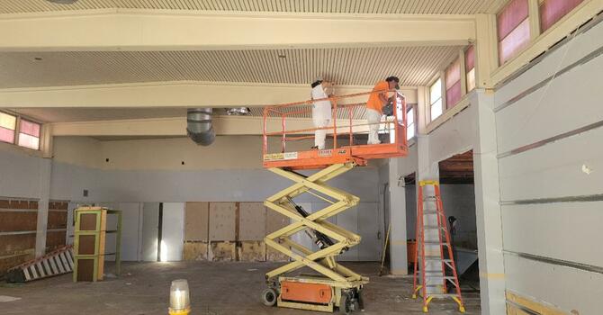 Hall and Kitchen Work this week