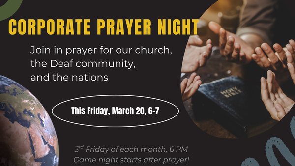 Monthly Prayer Meeting