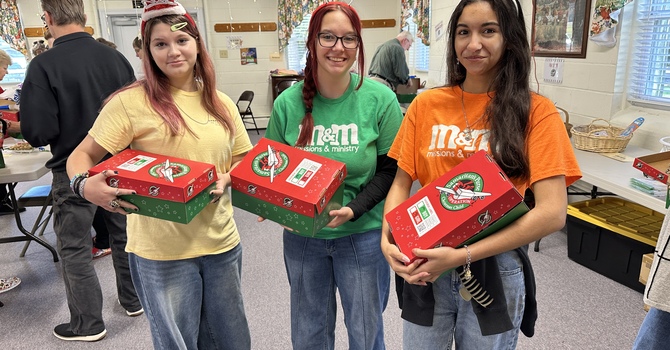 OCC Shoe Box Packing Party