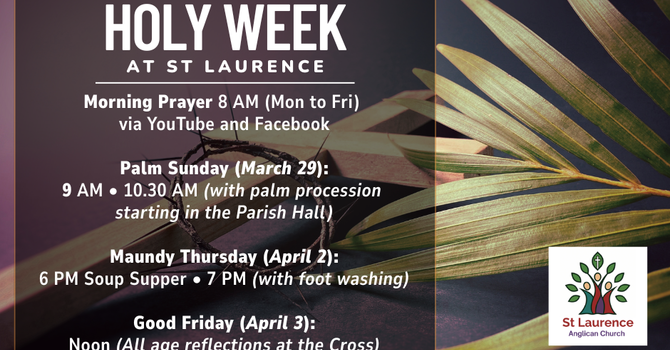 Holy Week at St. Laurence image