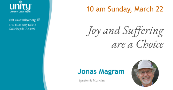 Joy and Suffering are a Choice