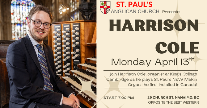 Organ Concert with Harrison Cole image