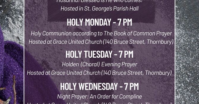 Holy Week at Grace United