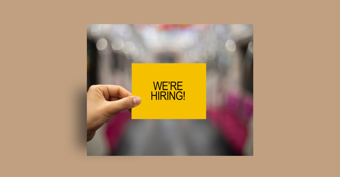 We are hiring! 